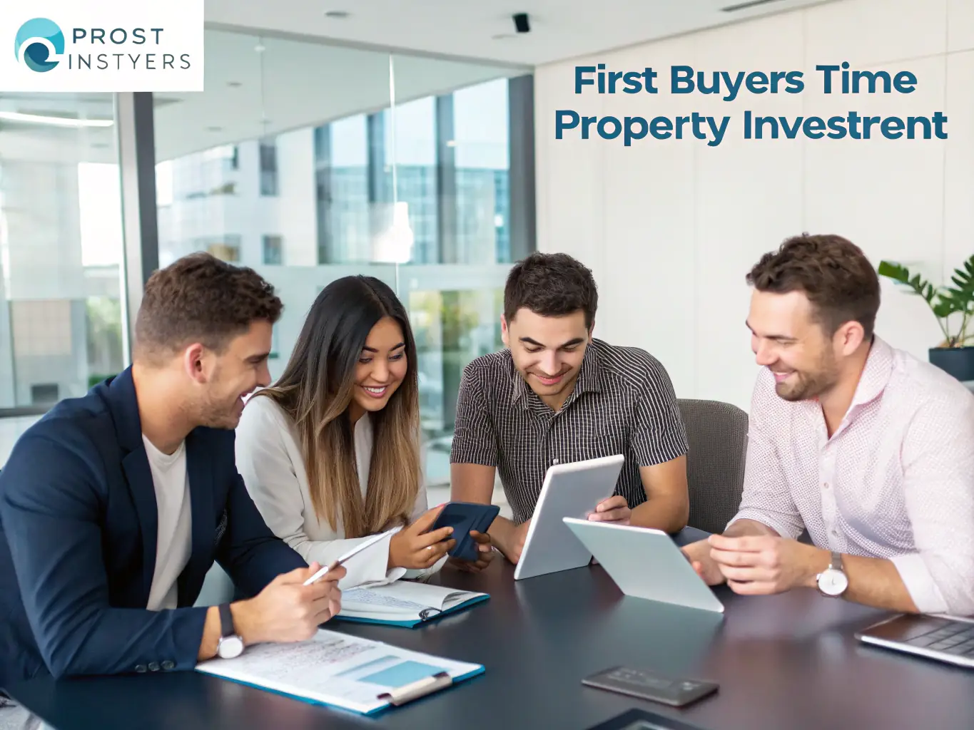 A diverse group of students participating in a hands-on real estate workshop, actively discussing investment strategies and property evaluation techniques.